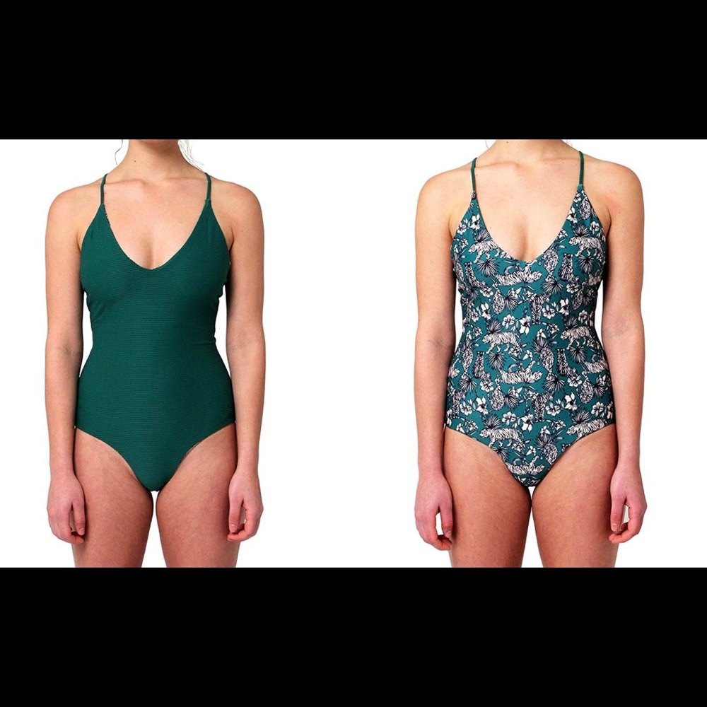 VIGOSS Olive‎ Tiger Print Reversible size 1X